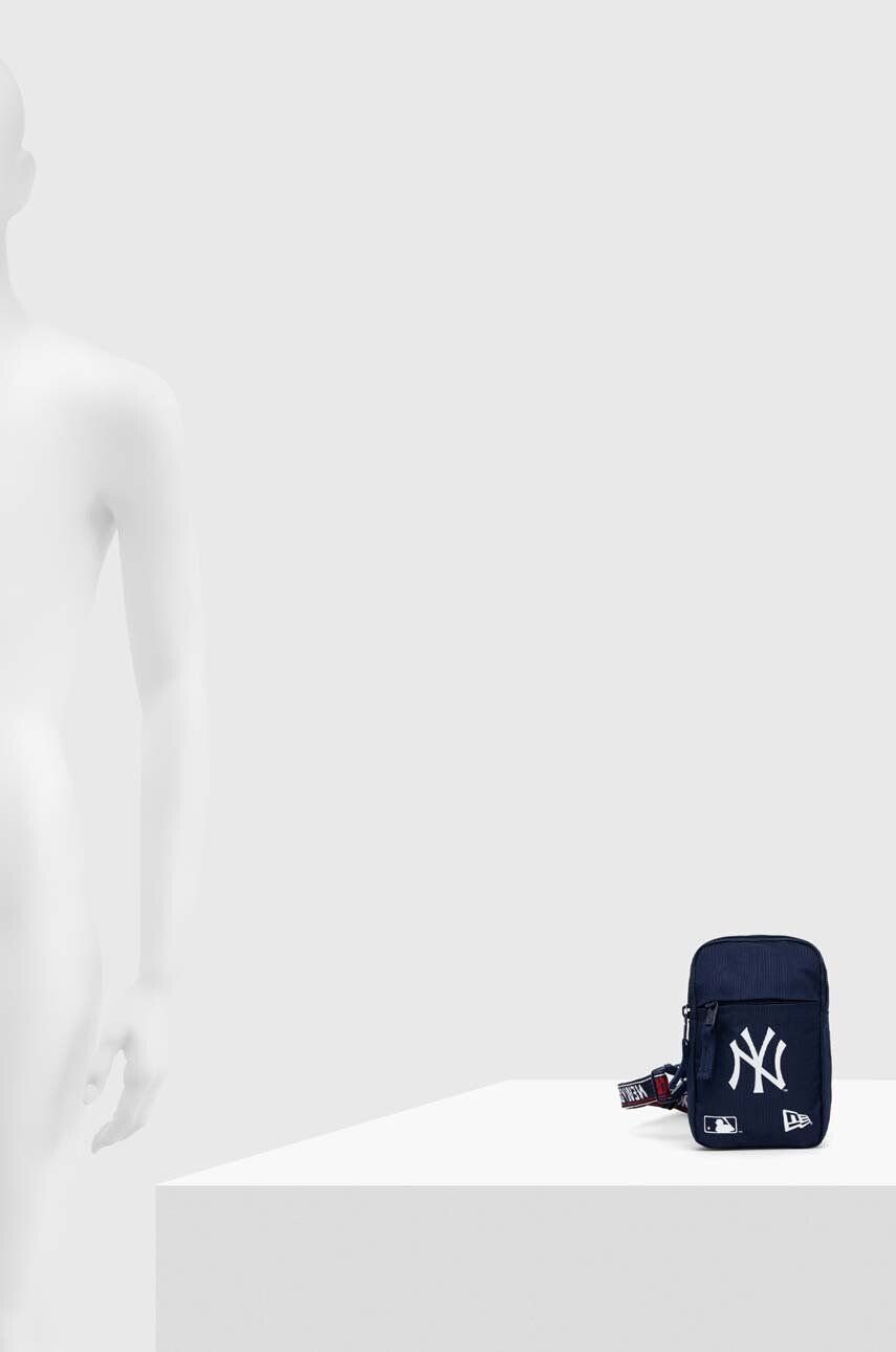 New Era borseta culoarea albastru marin NEW YORK YANKEES - Pled.ro