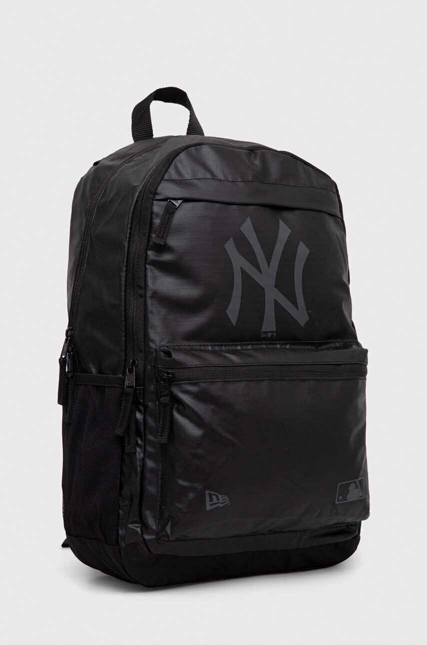 New Era rucsac culoarea negru mare cu imprimeu NEW YORK YANKEES - Pled.ro