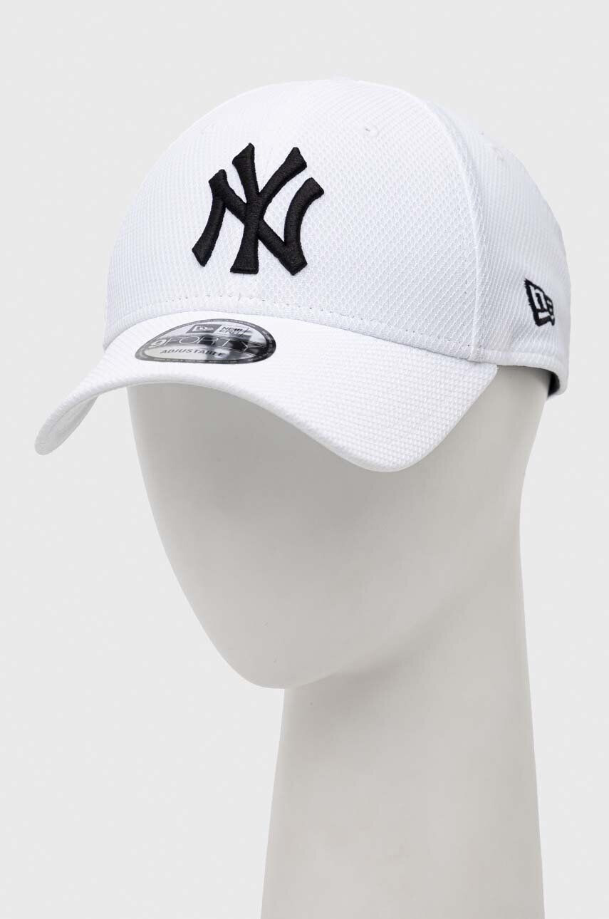 New Era sapca culoarea alb modelator NEW YORK YANKEES - Pled.ro