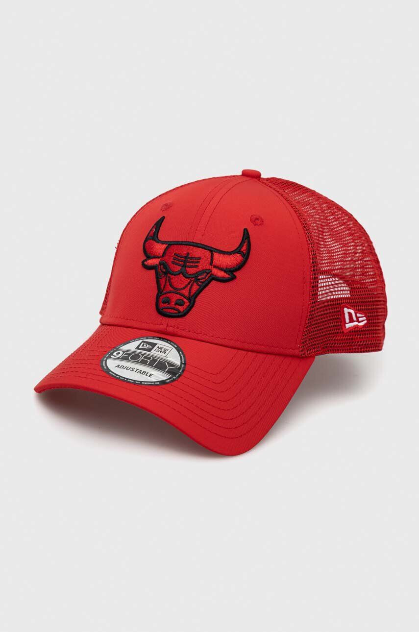 New Era șapcă culoarea rosu cu imprimeu CHICAGO BULLS 60298608.FDR-FDR - Pled.ro