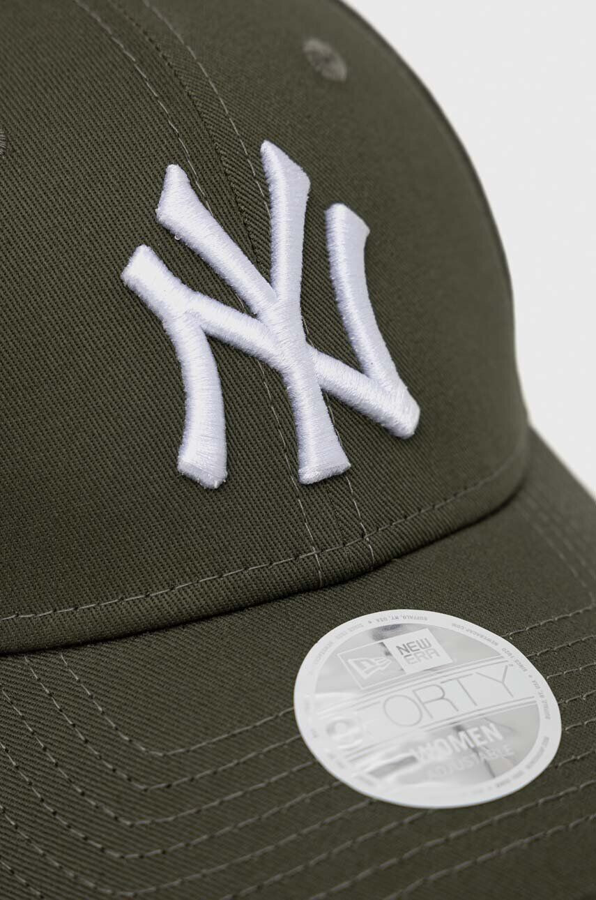 New Era sapca culoarea verde cu imprimeu NEW YORK YANKEES - Pled.ro