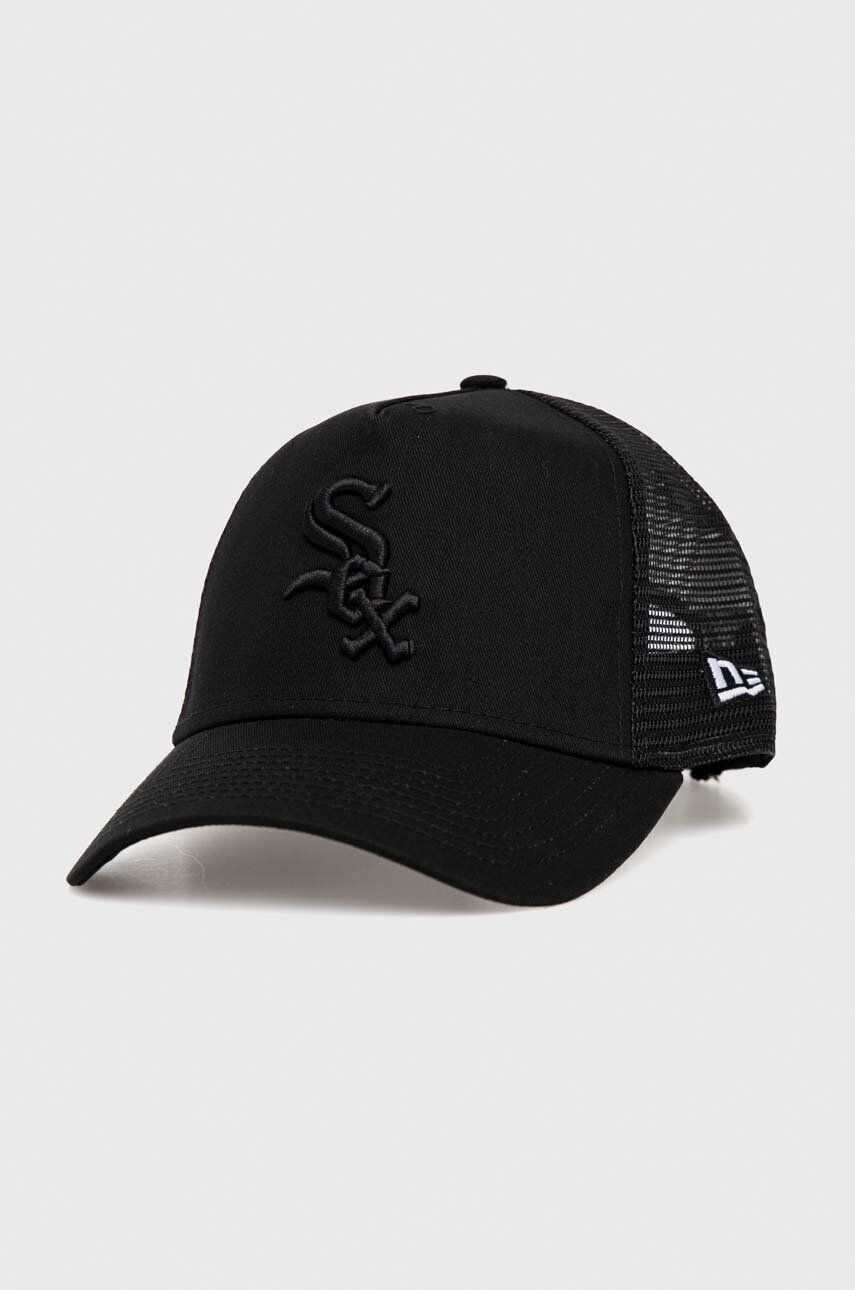 New Era sapca culoarea negru neted CHICAGO WHITE SOX - Pled.ro