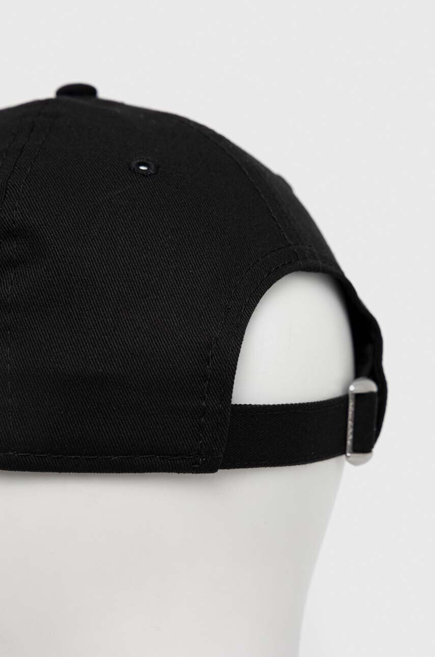 New Era șapcă de baseball din bumbac culoarea negru cu imprimeu - Pled.ro