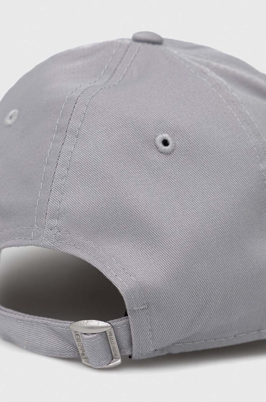 New Era șapcă de baseball din bumbac culoarea gri modelator - Pled.ro