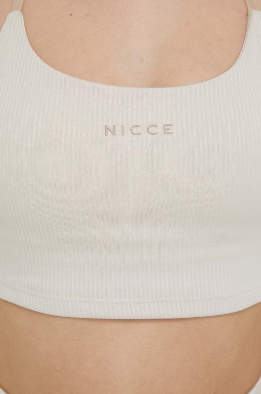 Nicce sutien sport culoarea bej neted - Pled.ro