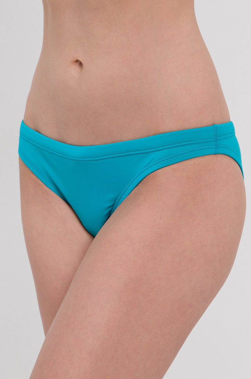 Nike costum de baie culoarea turcoaz cupa usor rigidizata - Pled.ro