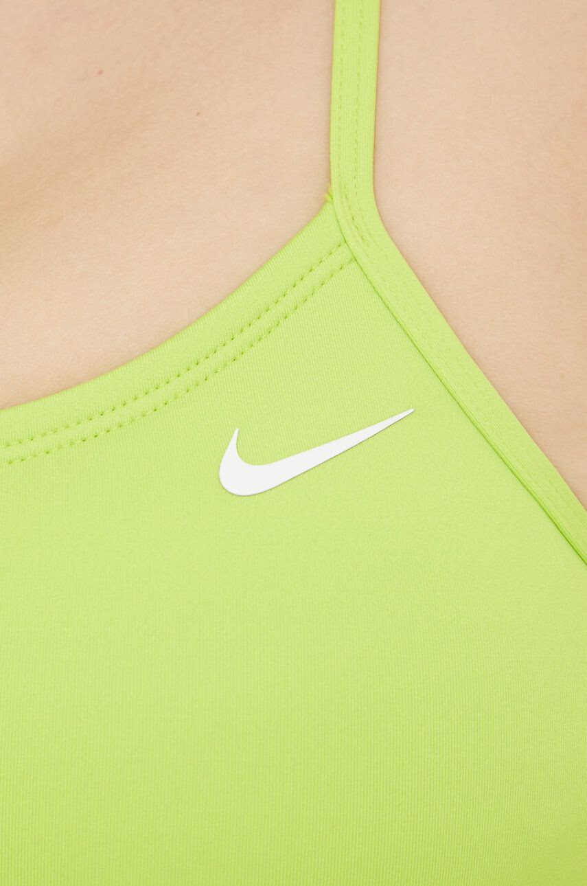 Nike costum de baie din două piese Essential culoarea verde cupa usor rigidizata - Pled.ro