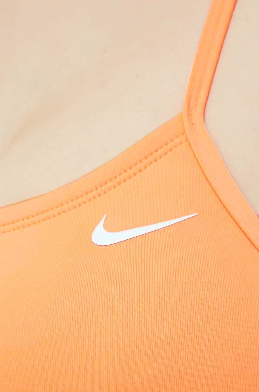 Nike costum de baie din două piese Essential culoarea portocaliu cupa usor rigidizata - Pled.ro