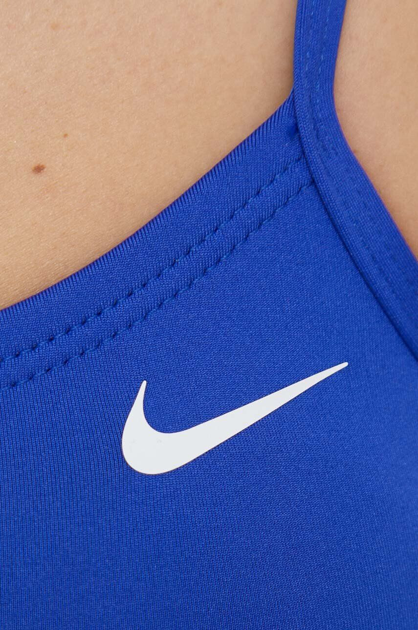 Nike costum de baie din două piese Essential culoarea albastru marin cupa usor rigidizata - Pled.ro