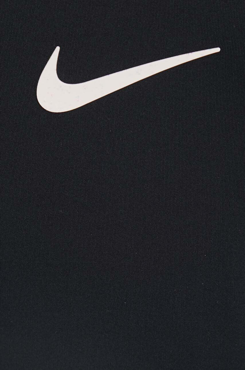 Nike costum de baie dintr-o bucată Wild culoarea negru cupa moale - Pled.ro