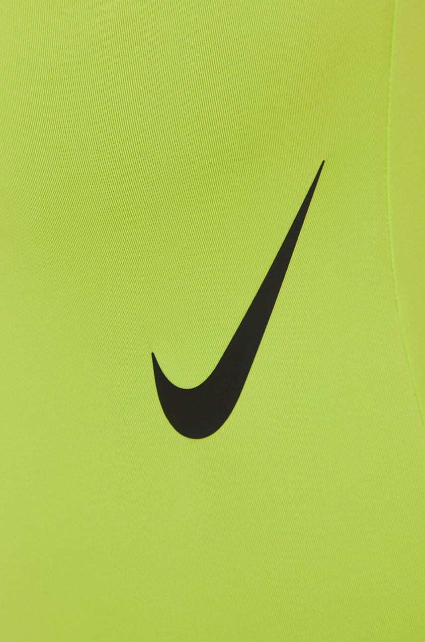 Nike costum de baie dintr-o bucată culoarea verde cupa moale - Pled.ro