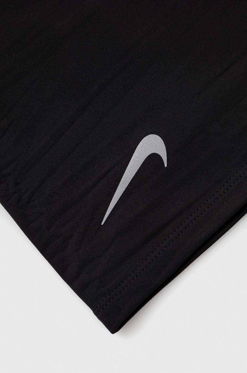 Nike fular impletit culoarea negru neted - Pled.ro