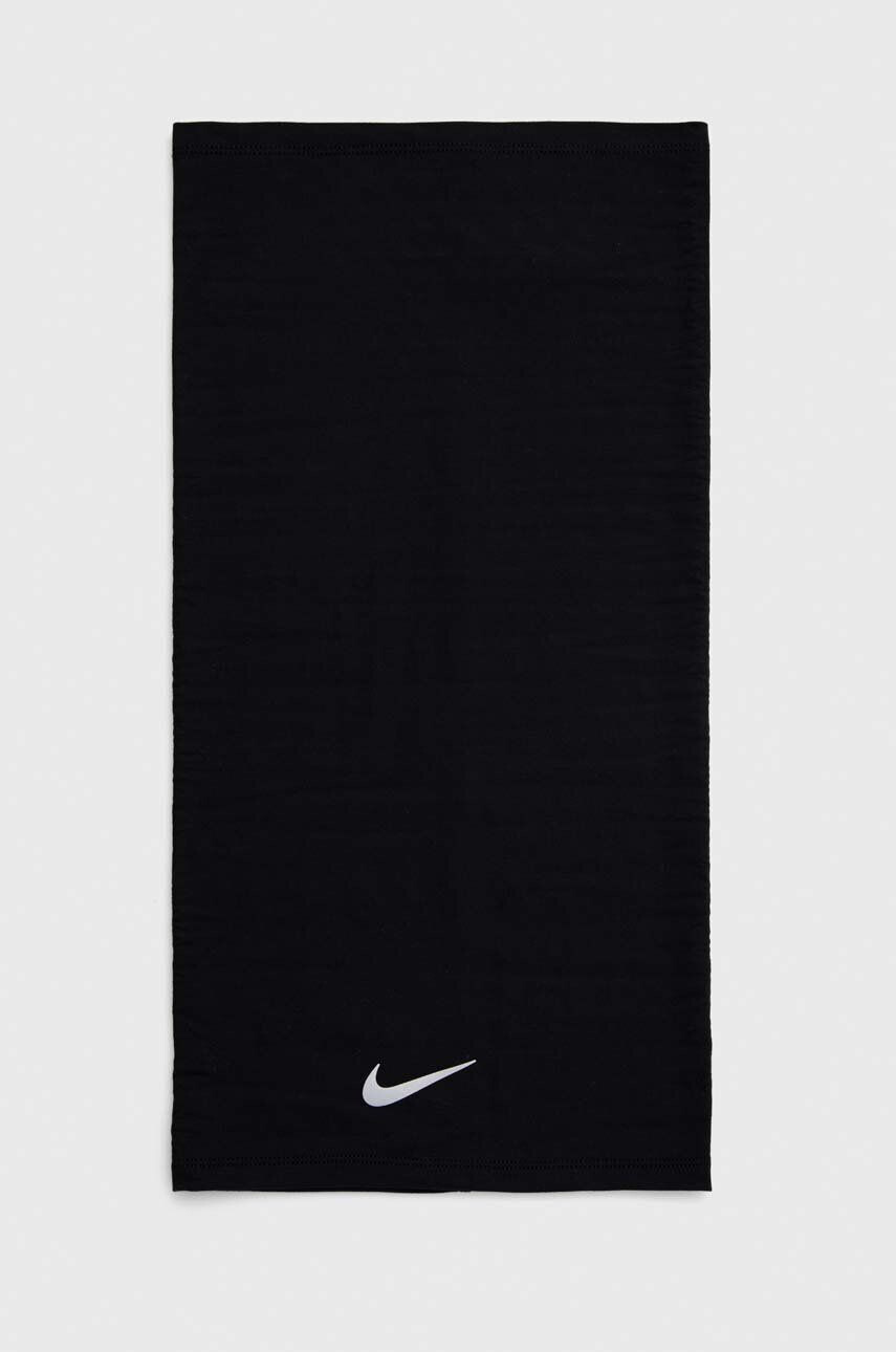 Nike fular impletit culoarea negru neted - Pled.ro