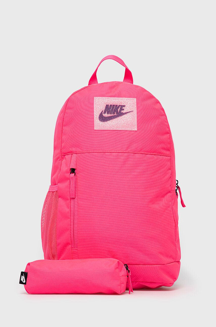 Nike Kids Rucsac culoarea roz mare material neted - Pled.ro