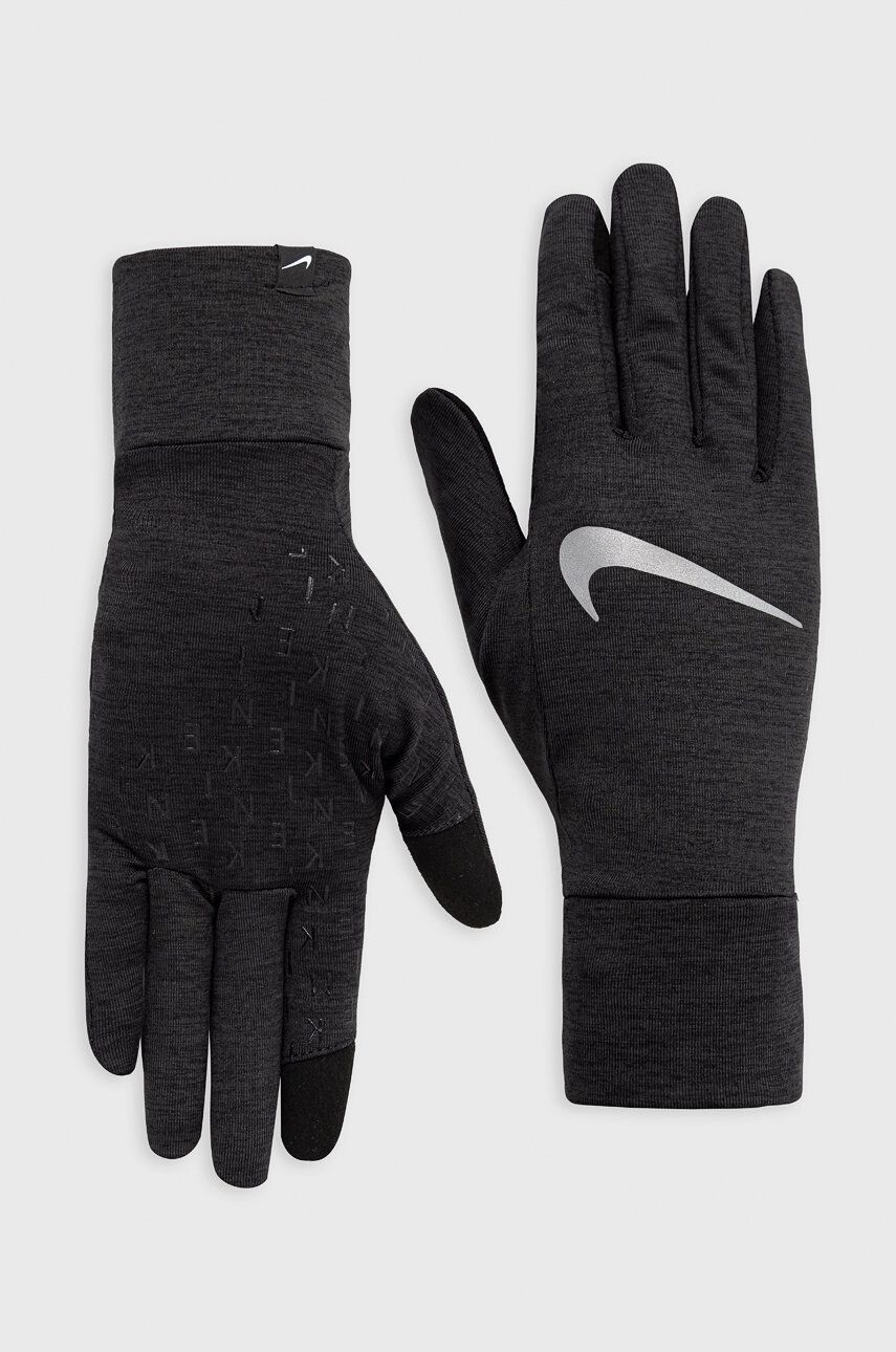 Nike manusi femei culoarea negru - Pled.ro