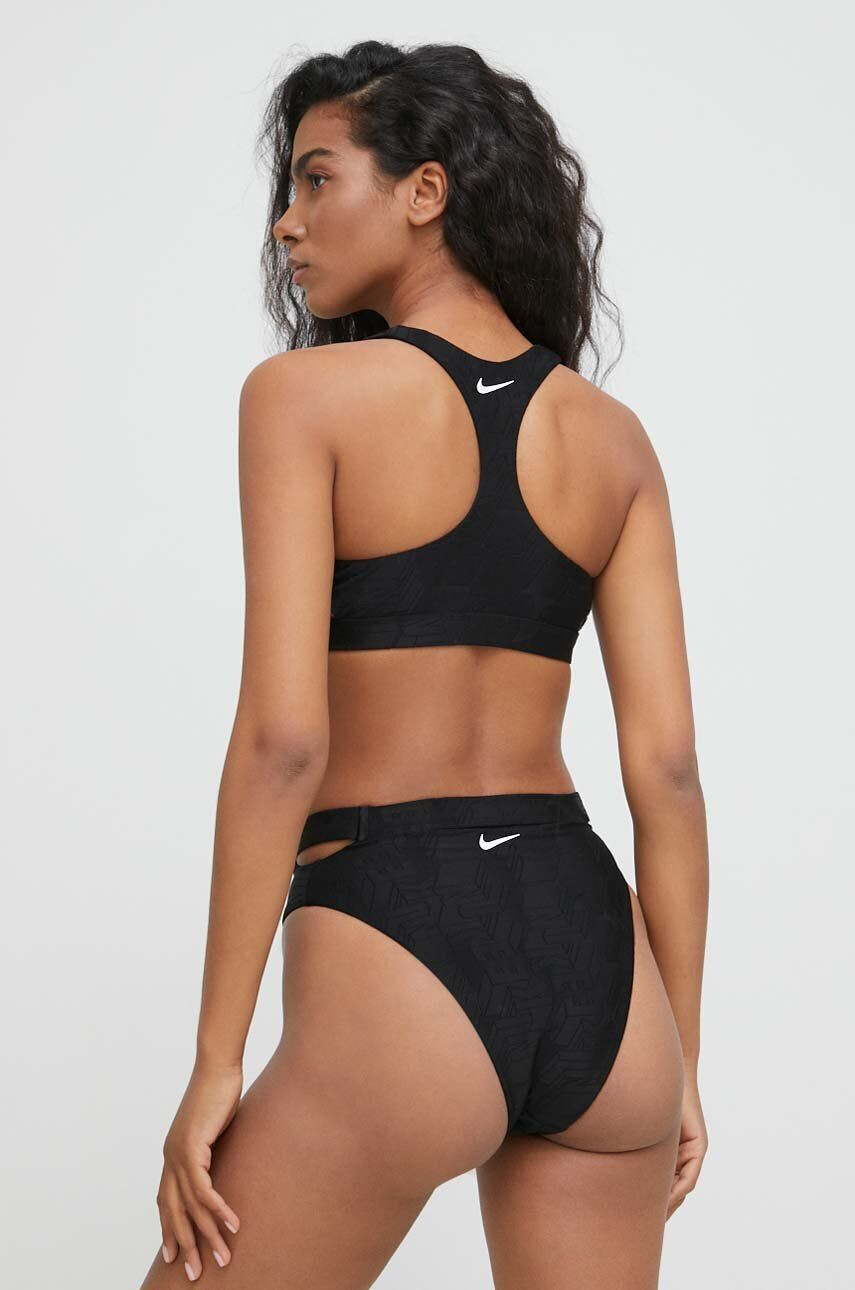 Nike sutien de baie culoarea negru cupa moale - Pled.ro