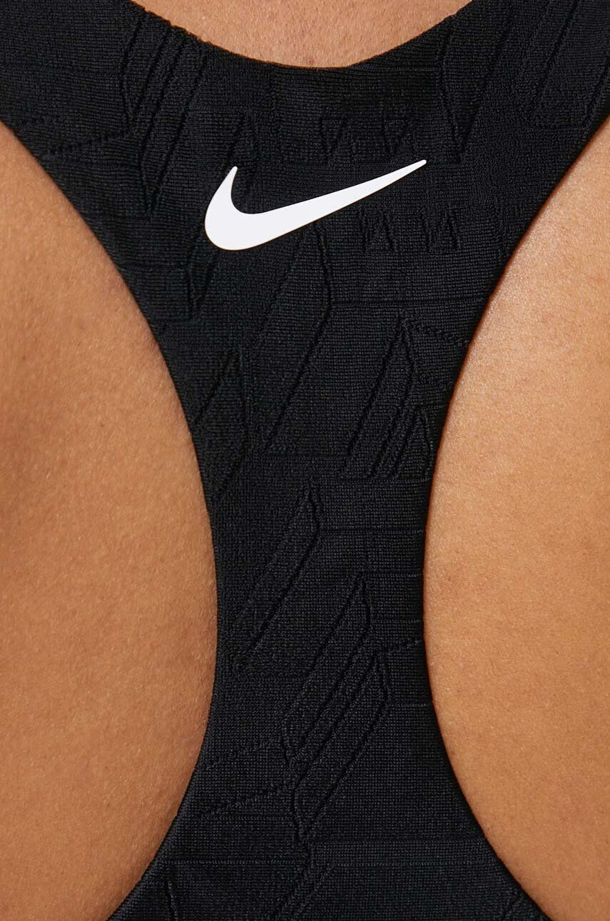 Nike sutien de baie culoarea negru cupa moale - Pled.ro