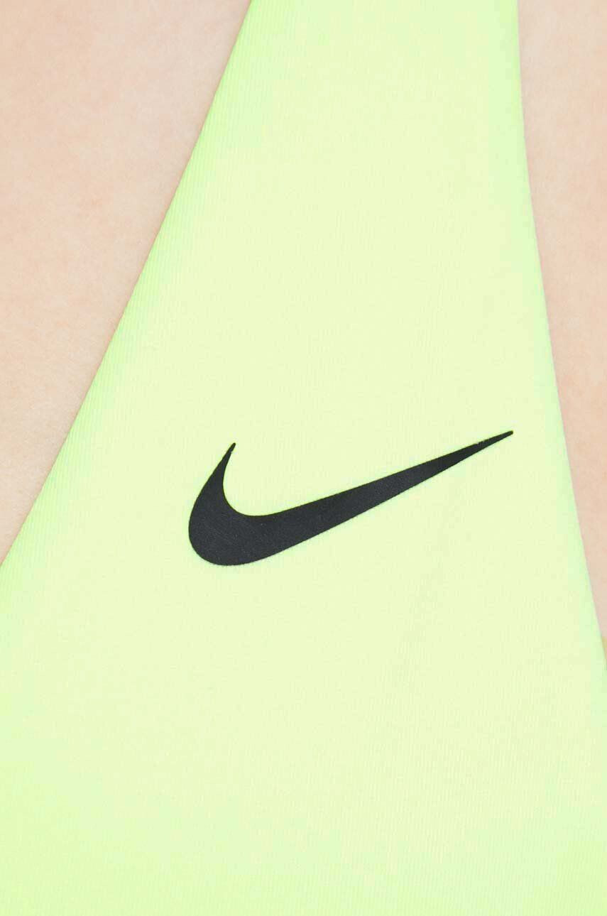 Nike sutien de baie Essential culoarea verde cupa moale - Pled.ro