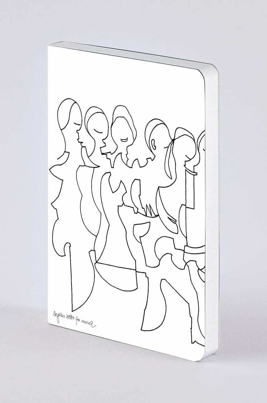 Nuuna notepad Friends by Myriam Beltz S - Pled.ro