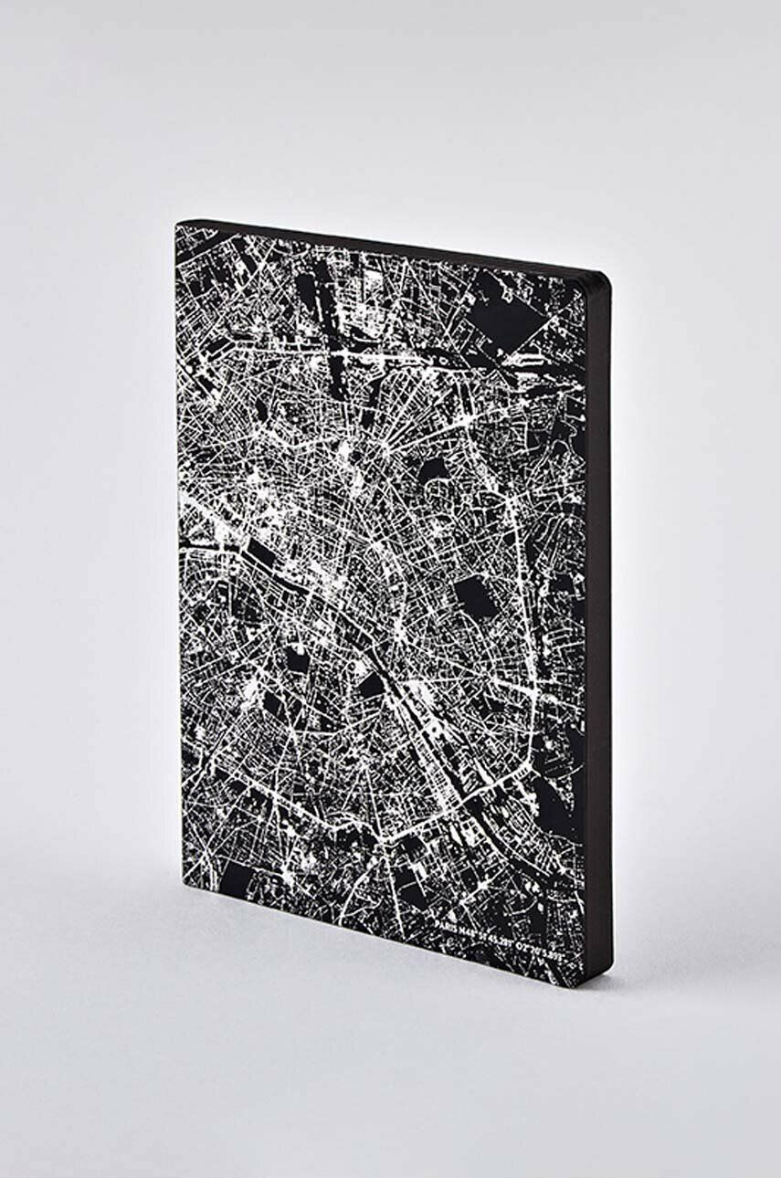 Nuuna notepad Paris Silver L - Pled.ro