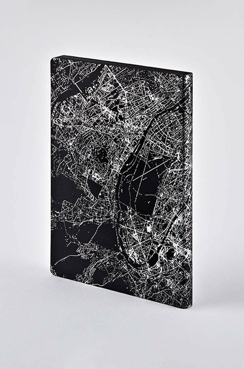 Nuuna notepad Paris Silver L - Pled.ro