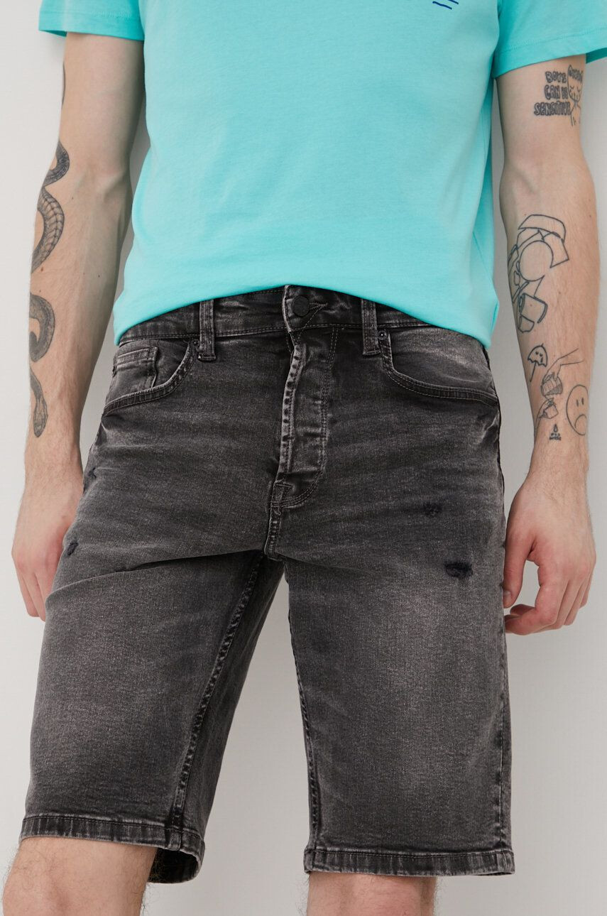 Only & Sons pantaloni scurti jeans - Pled.ro