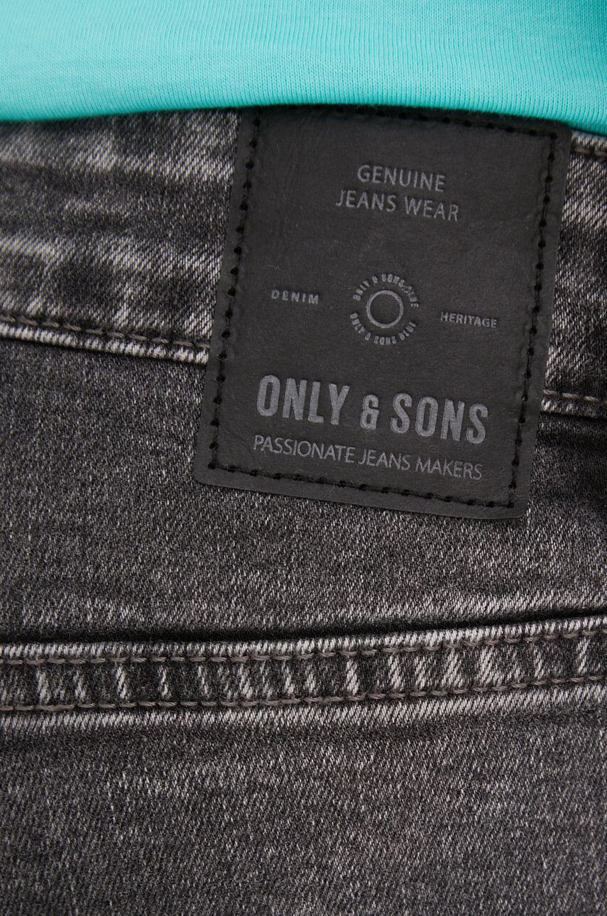 Only & Sons pantaloni scurti jeans - Pled.ro