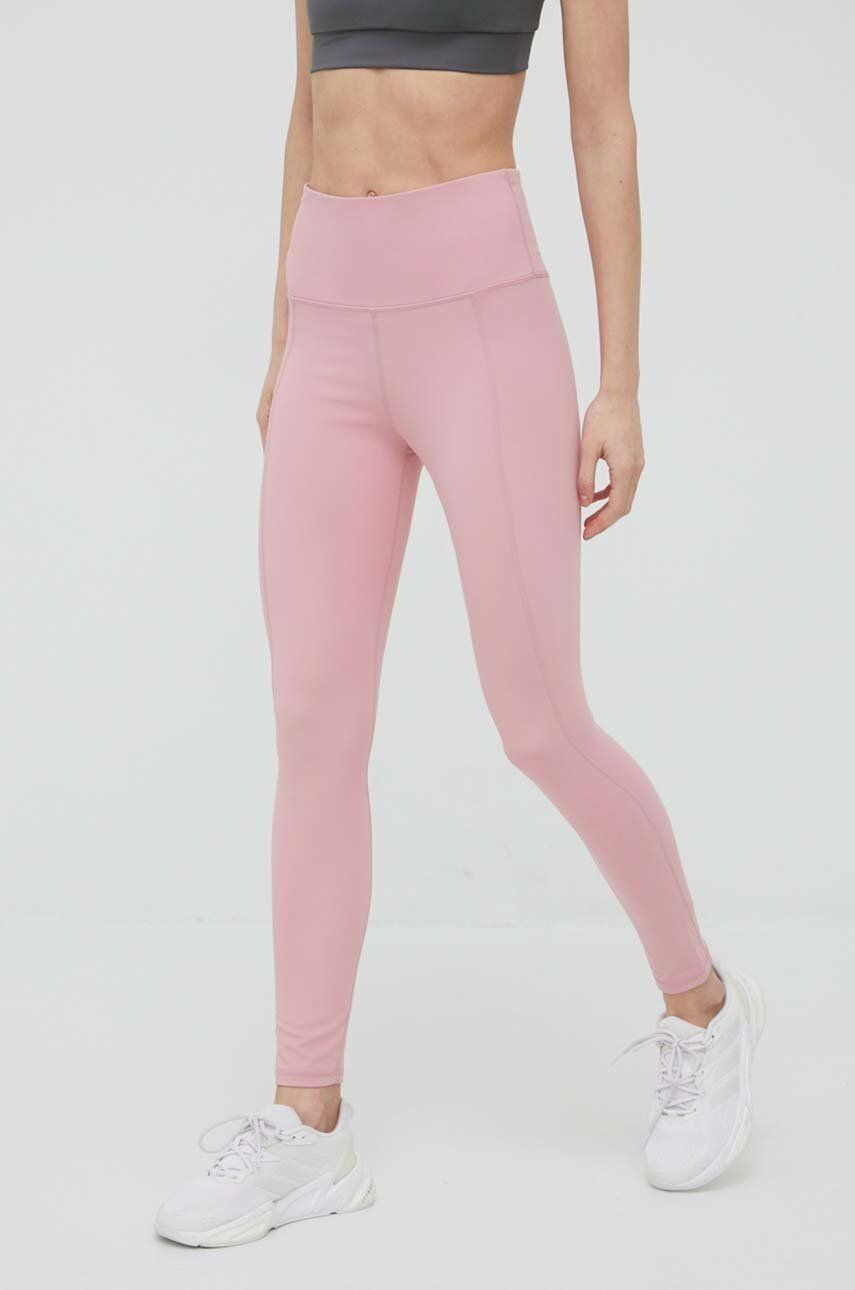 Outhorn leggins de antrenament femei culoarea roz neted - Pled.ro