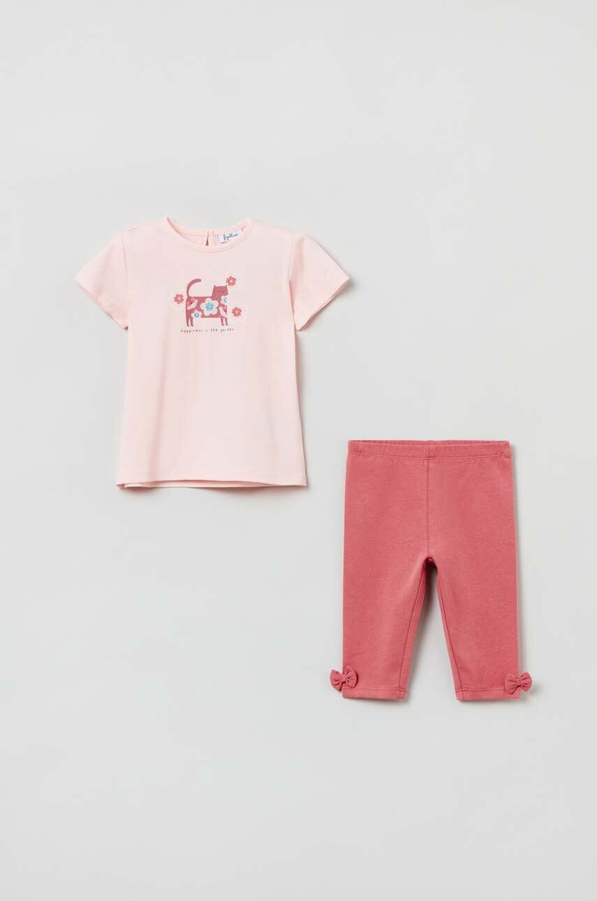 OVS compleu bebe culoarea roz - Pled.ro