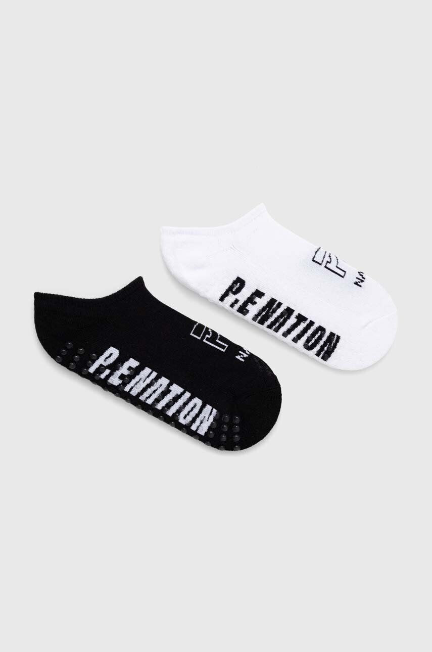 P.E Nation sosete 2-pack femei culoarea alb - Pled.ro