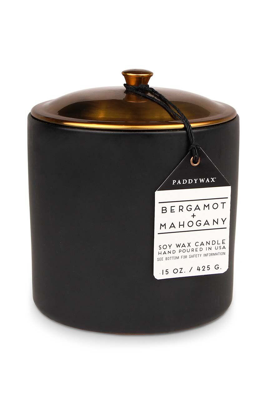 Paddywax lumanare parfumata de soia Bergamot & Mahogony 425 g - Pled.ro