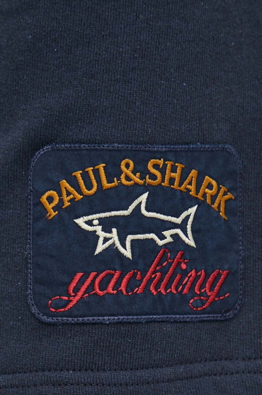 Paul&Shark pantaloni scurti din bumbac culoarea albastru marin - Pled.ro