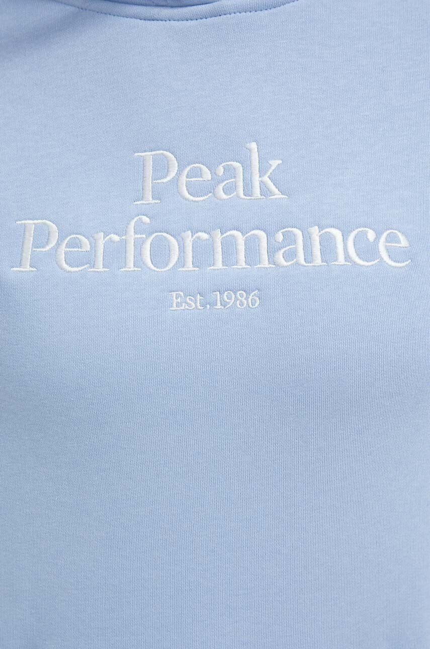 Peak Performance bluza femei cu glugă cu imprimeu - Pled.ro