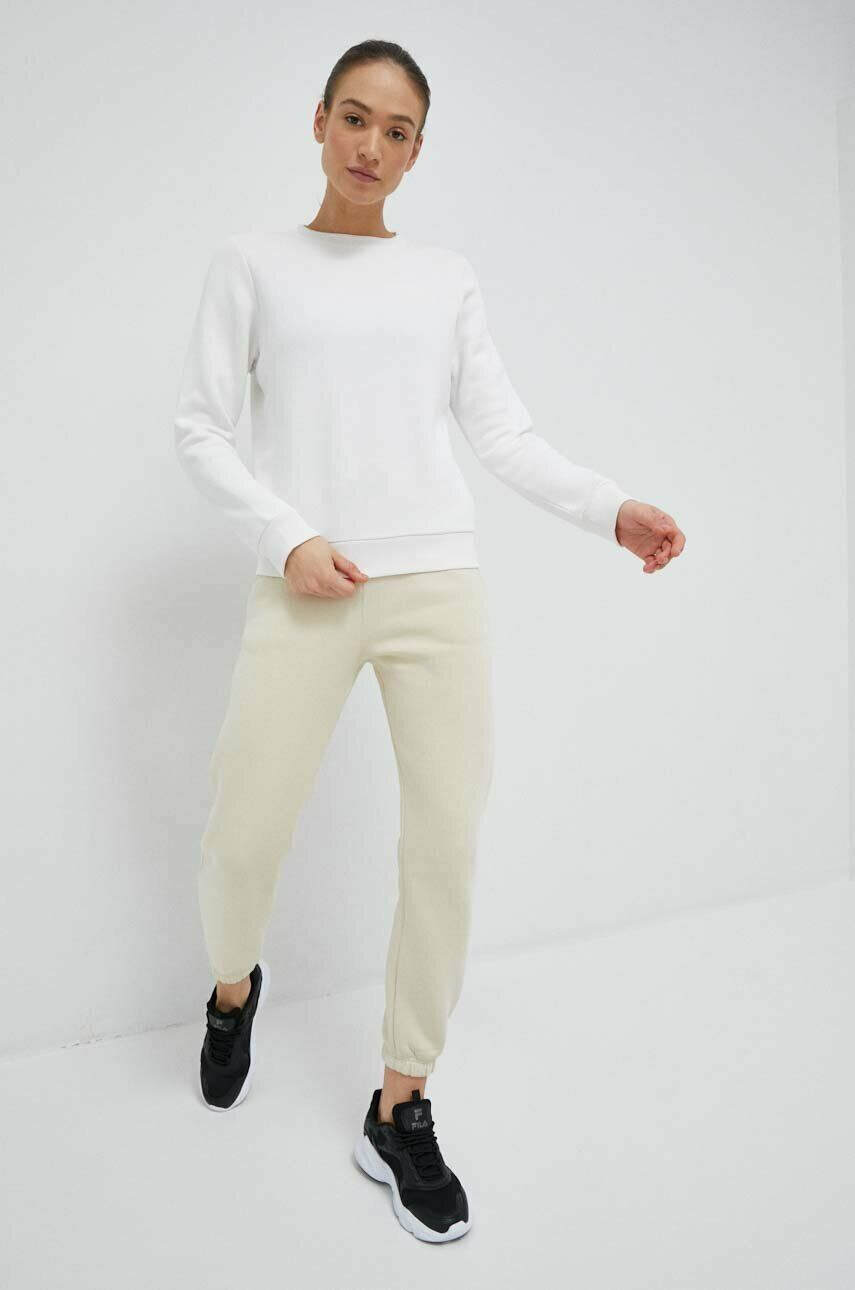 Peak Performance bluza femei culoarea alb neted - Pled.ro