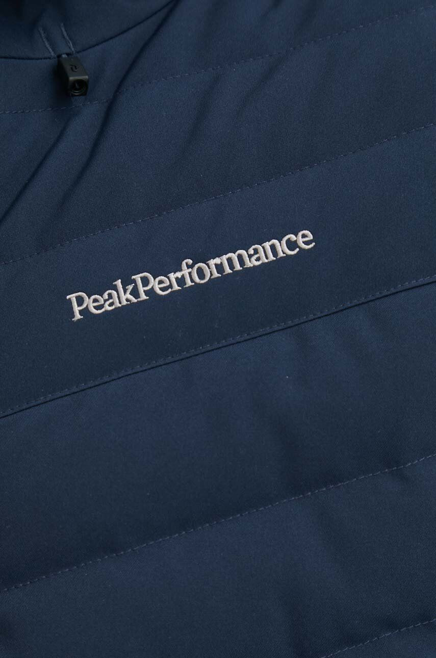 Peak Performance geaca de puf Frost culoarea albastru marin - Pled.ro