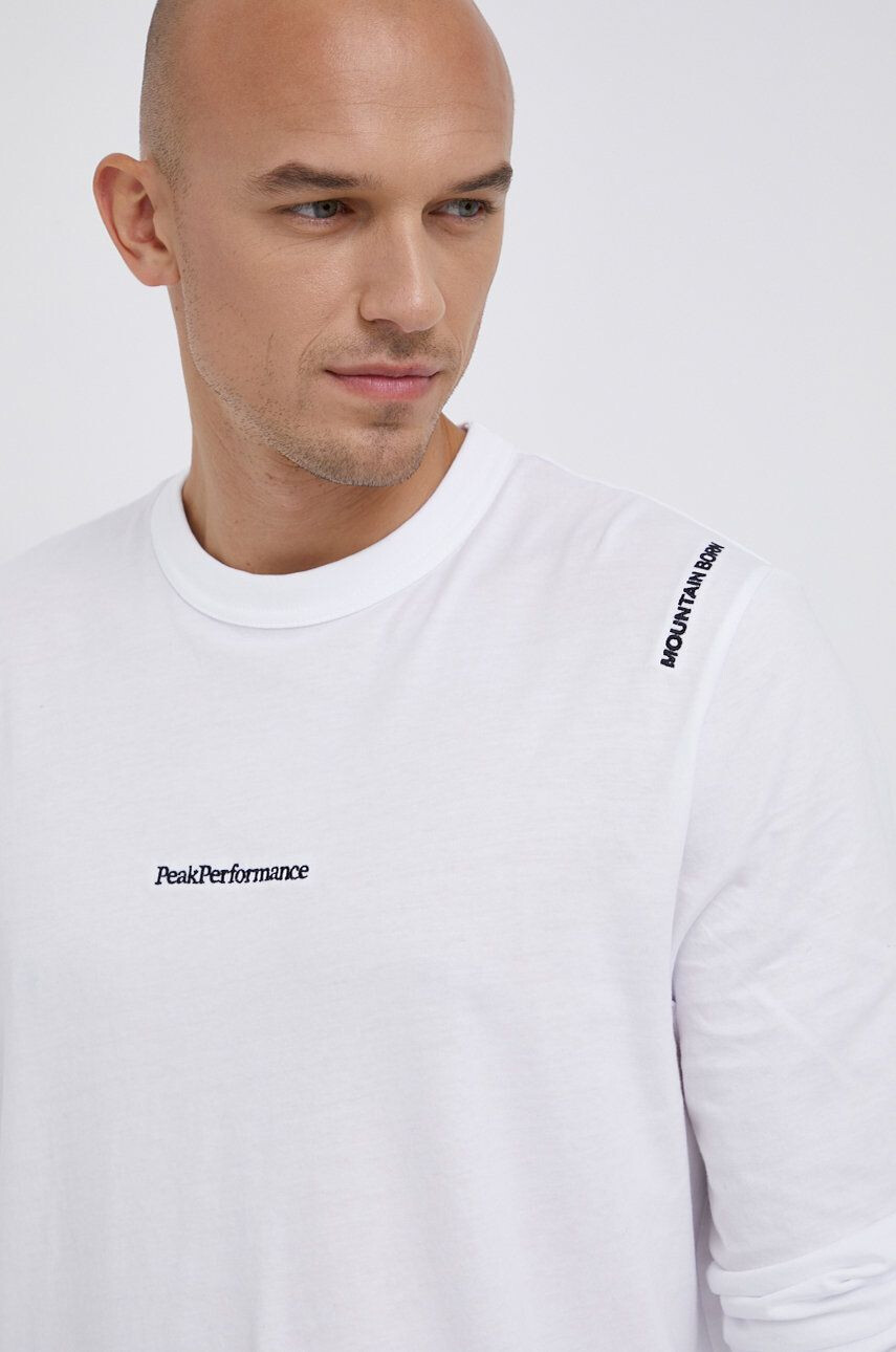 Peak Performance Longsleeve din bumbac - Pled.ro