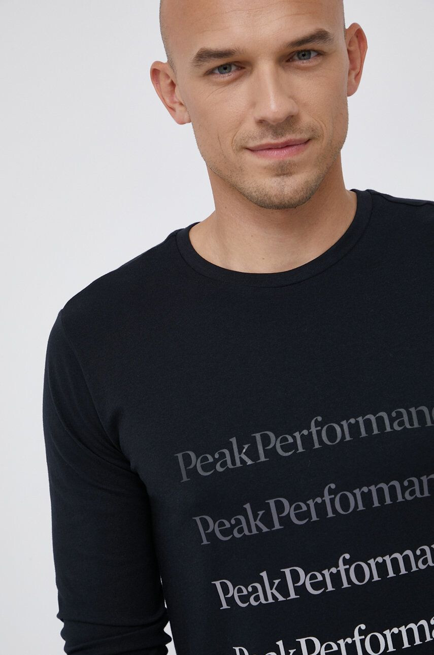 Peak Performance Longsleeve din bumbac - Pled.ro