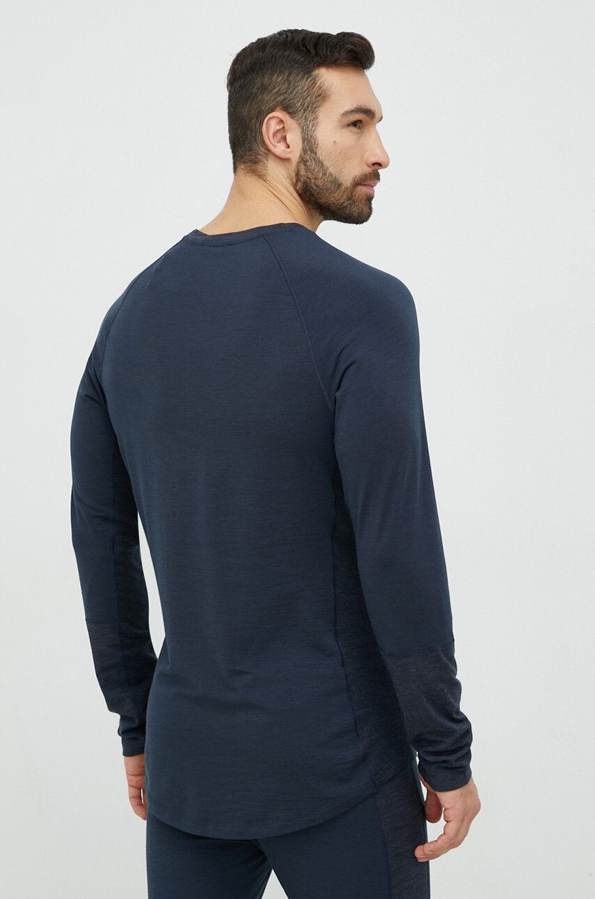 Peak Performance longsleeve funcțional Magic culoarea albastru marin - Pled.ro