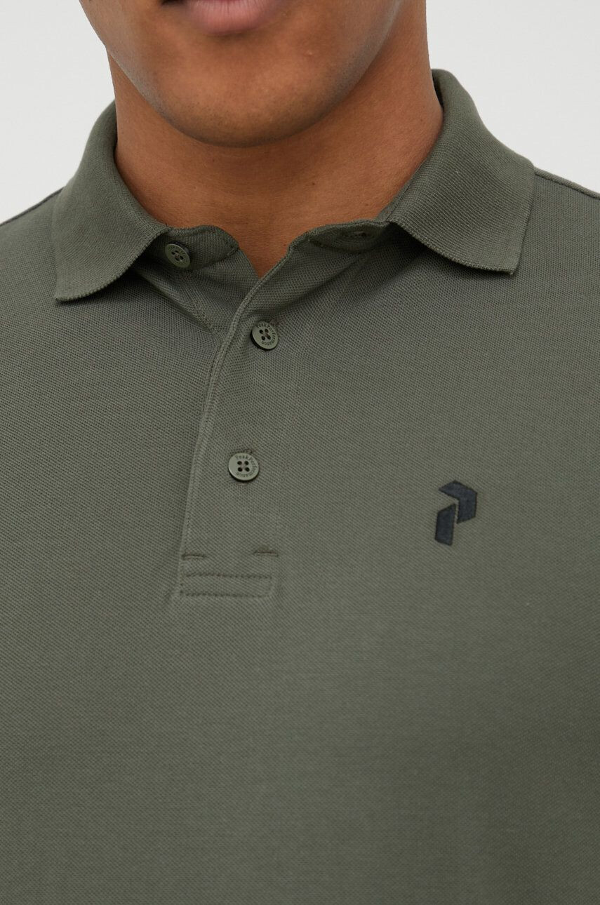 Peak Performance polo de bumbac - Pled.ro