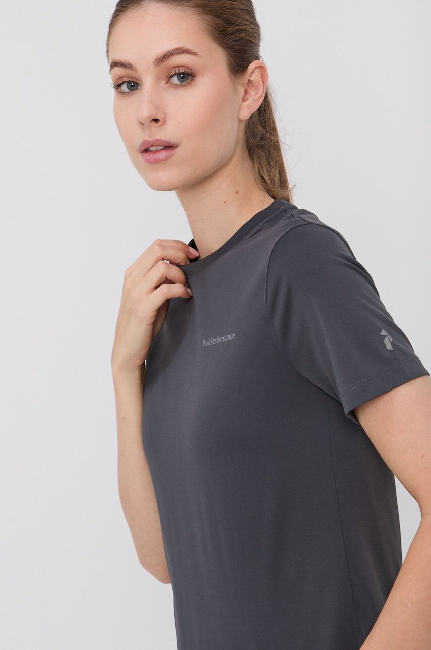 Peak Performance Tricou femei culoarea gri - Pled.ro