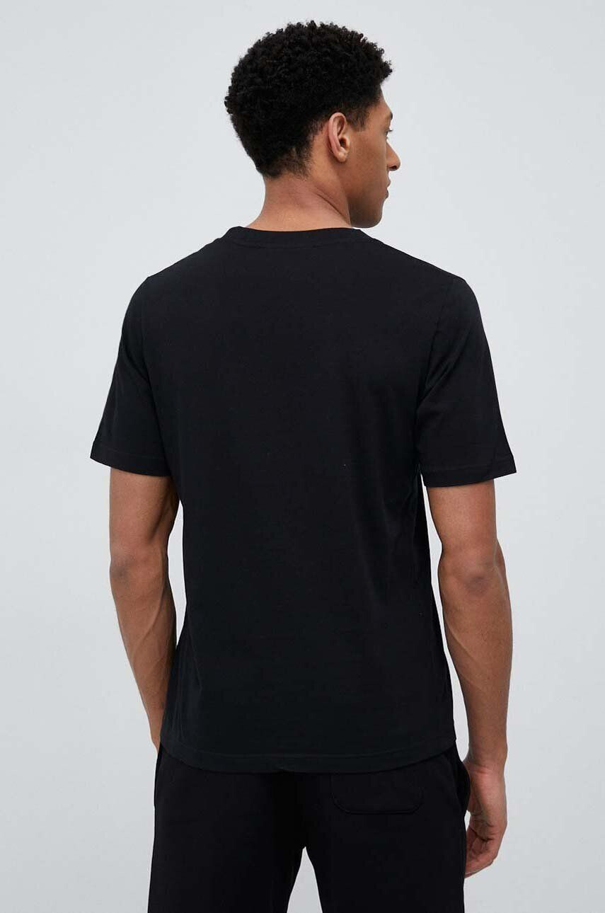 Peak Performance tricou din bumbac culoarea negru neted - Pled.ro