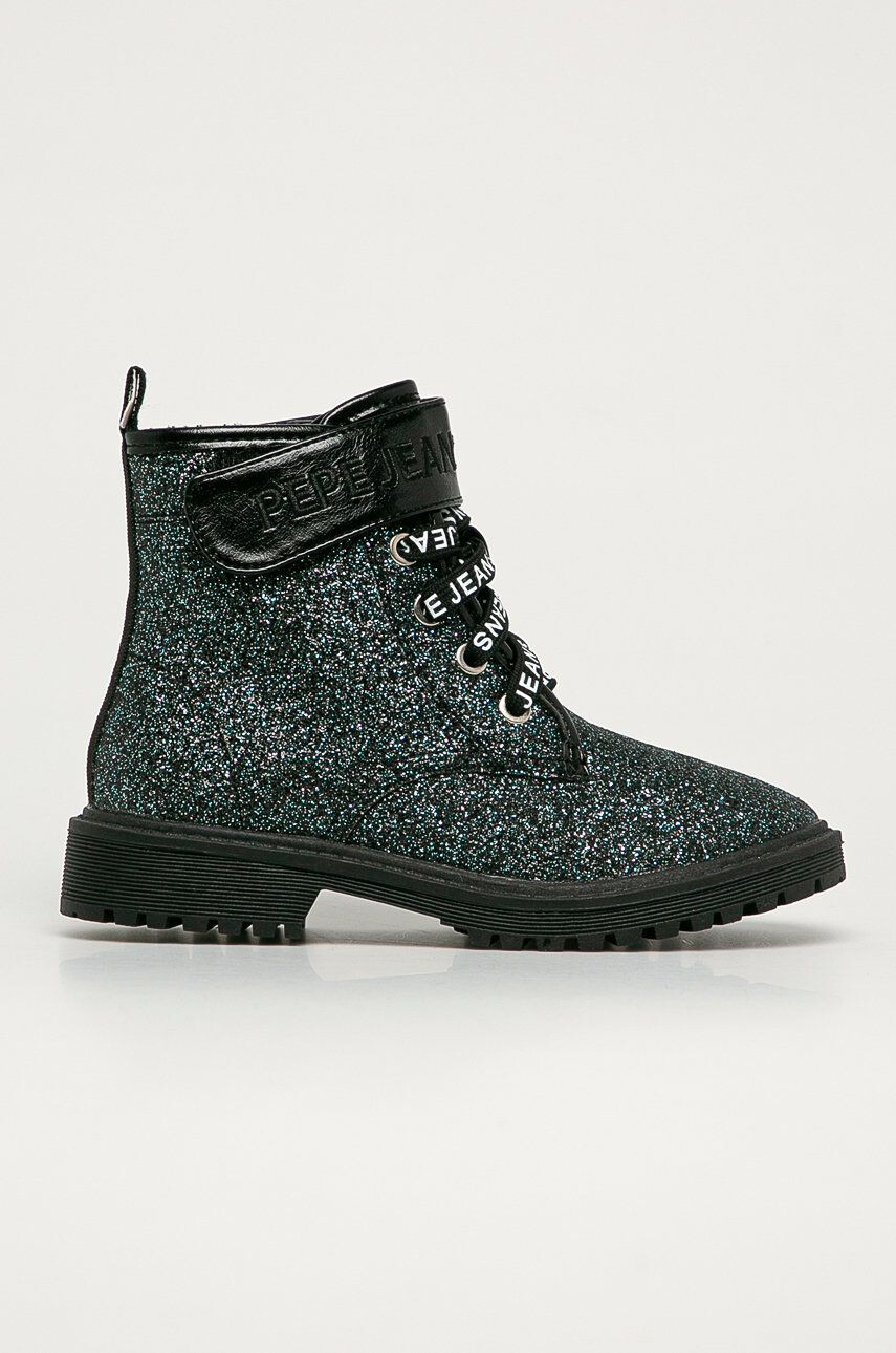 Pepe Jeans Bocanci copii Hatton Velcro Glitter - Pled.ro