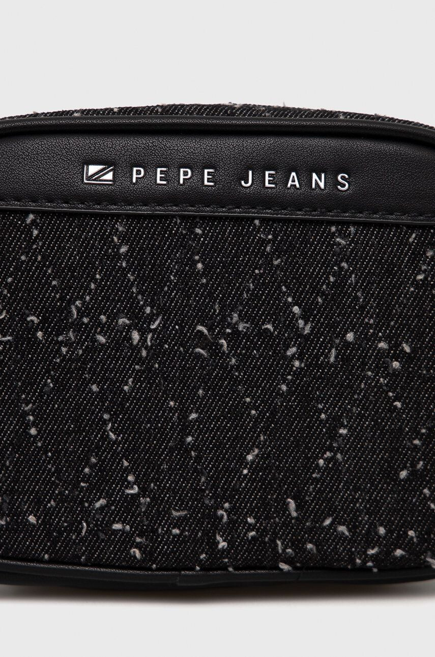 Pepe Jeans borseta culoarea negru - Pled.ro