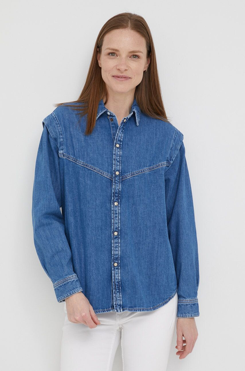 Pepe Jeans camasa jeans Eve - Pled.ro