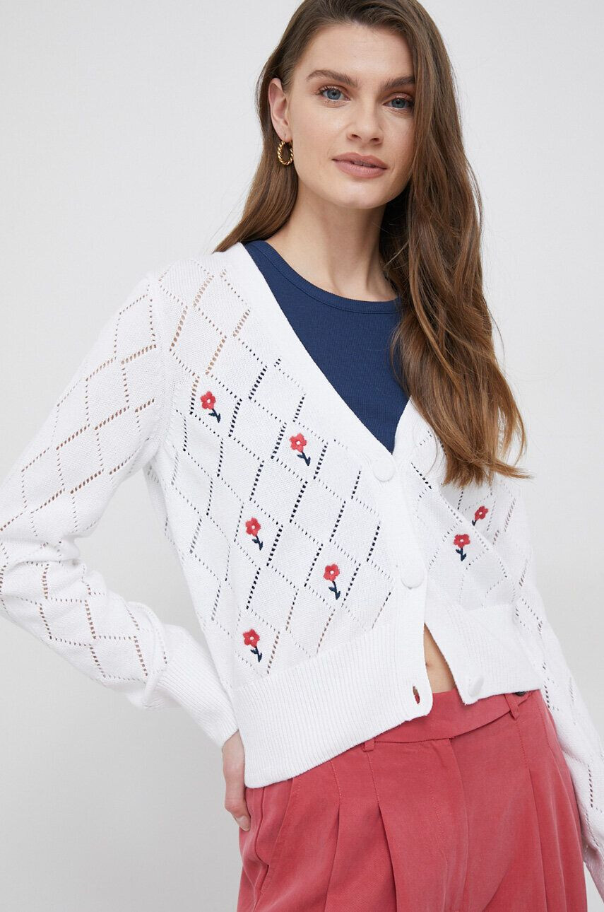 Pepe Jeans cardigan din bumbac Flora - Pled.ro