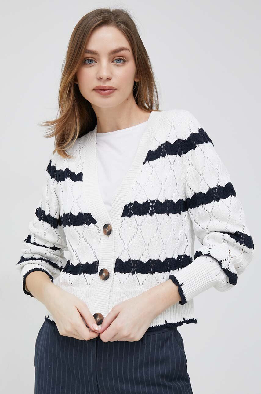 Pepe Jeans cardigan Tabata femei culoarea alb - Pled.ro