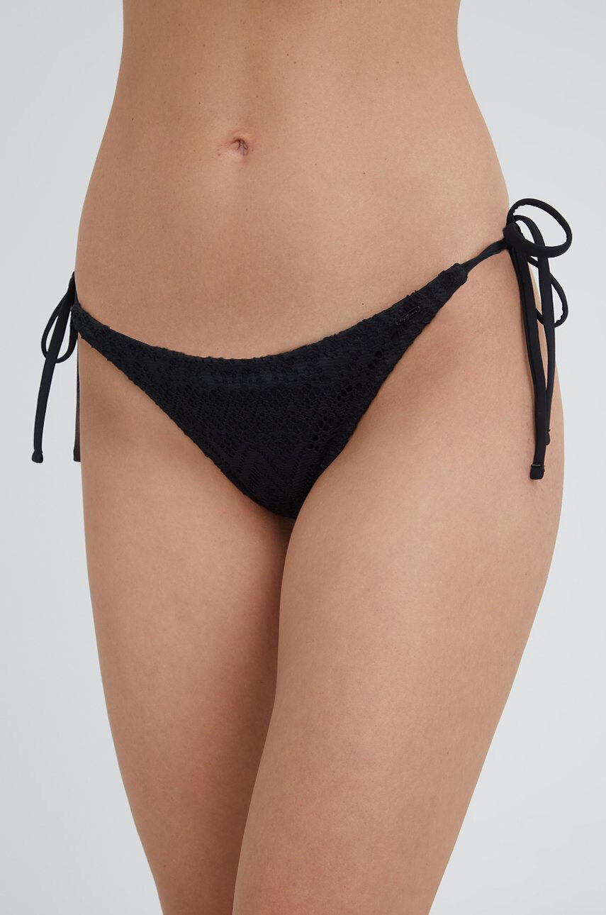 Pepe Jeans chiloti de baie Wendy Bottom culoarea negru - Pled.ro