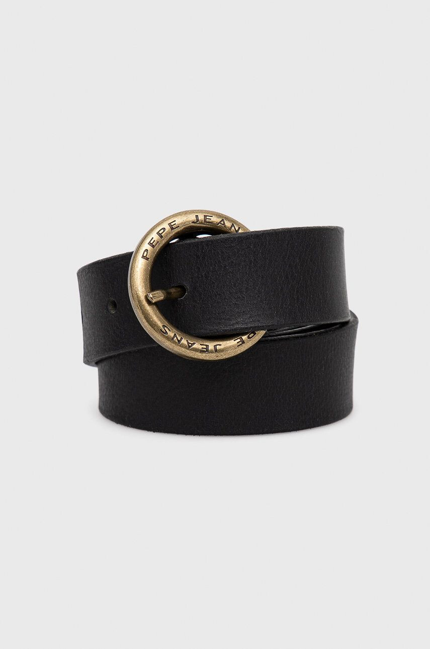 Pepe Jeans curea de piele Louise Belt - Pled.ro