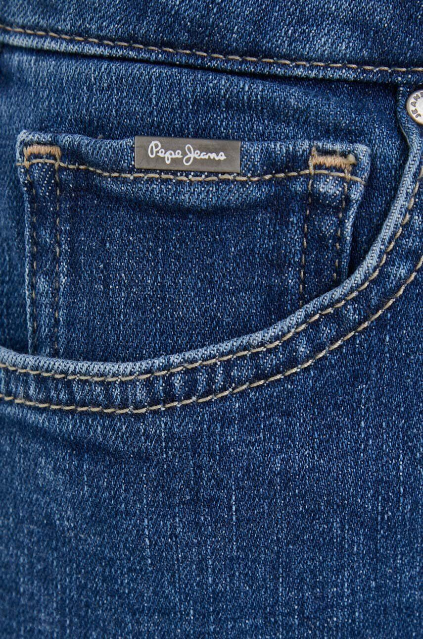 Pepe Jeans fusta jeans mini creion - Pled.ro