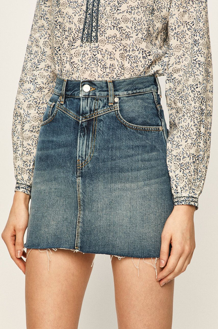 Pepe Jeans Fusta jeans Rachel Archive - Pled.ro